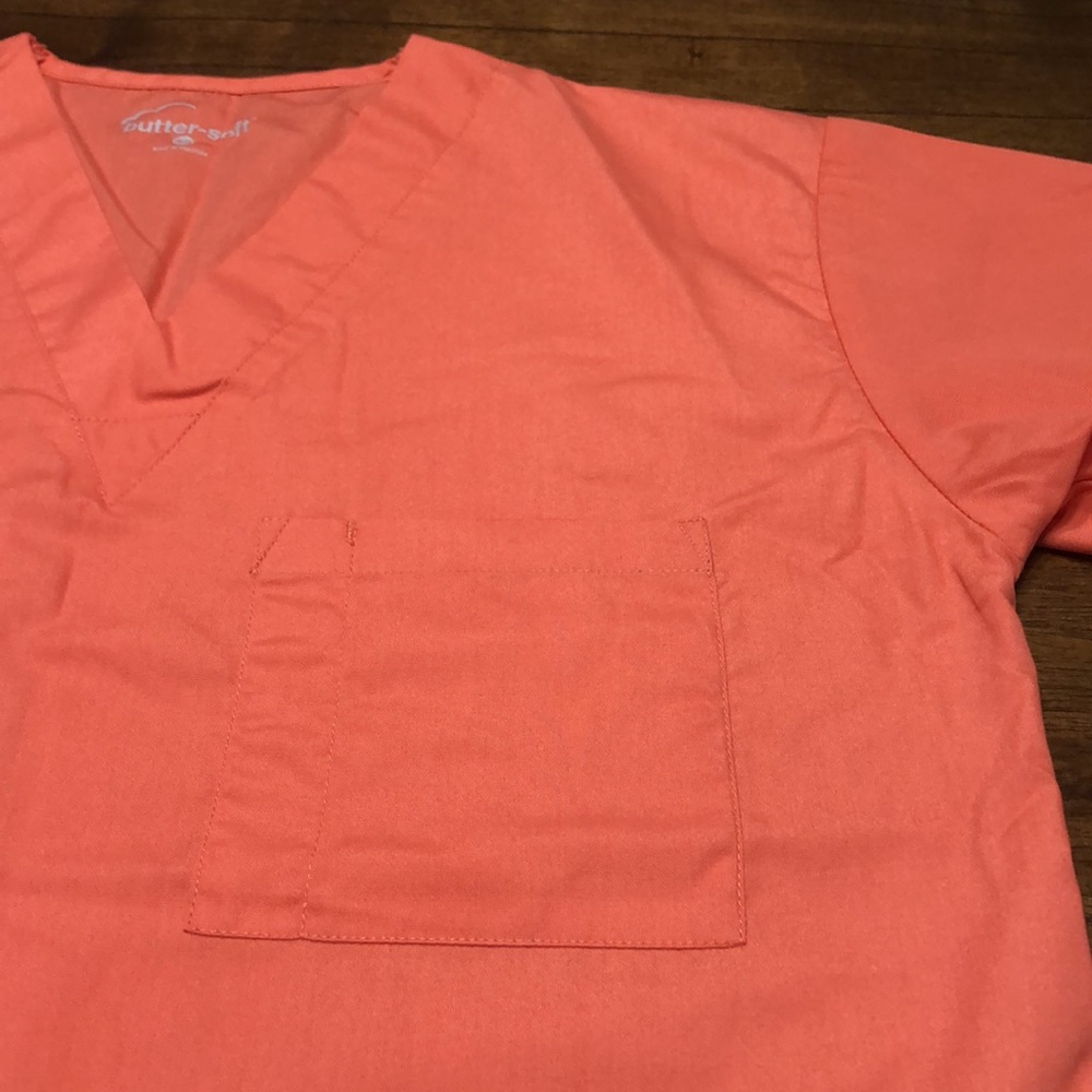 UA Men’s Unisex Scrub Top Extra Small - Picture 6 of 12